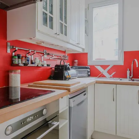 Peaceful - 1bd- 4p - Montmartre 파리