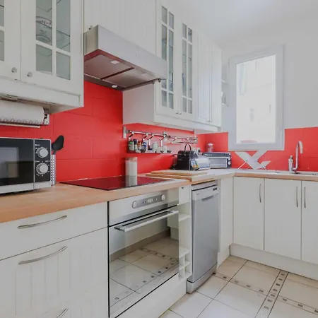 Peaceful - 1bd- 4p - Montmartre Apartment *